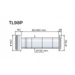 Установка стенового клапана Fresh TL 98P
