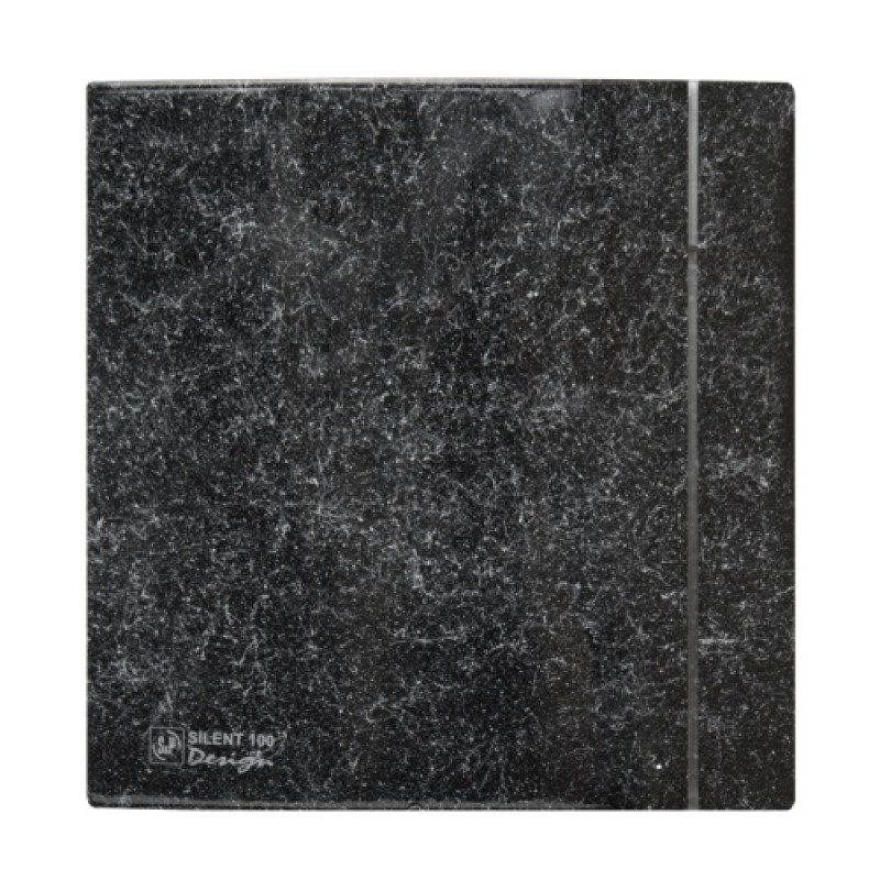 Вентилятор SILENT-100 CZ MARBLE BLACK DESIGN 4C