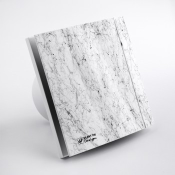 Вентилятор SILENT-100 CZ MARBLE WHITE DESIGN 4C